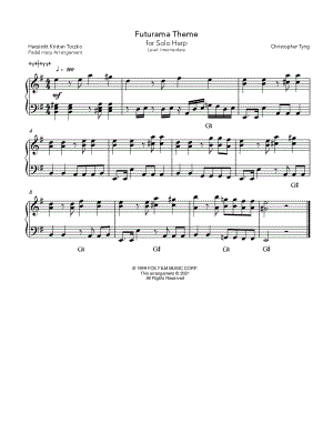 Futurama Theme [intermediate]