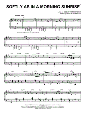 Softly, As in a Morning Sunrise