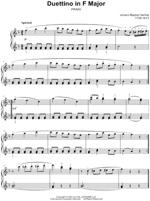 Duettino in F Major