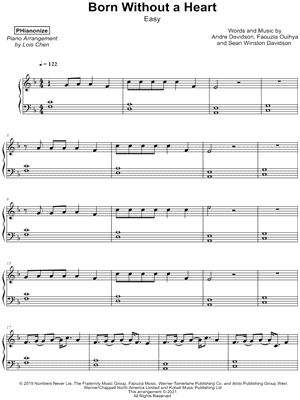 Born Without a Heart [easy]