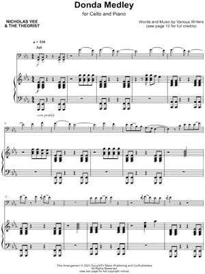 Donda Medley - Cello & Piano