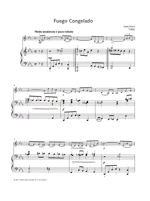 Fuego Congelado - Violin & Piano