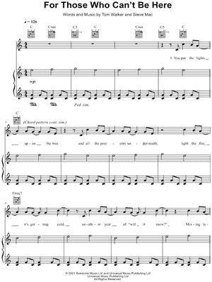 For Those Who Can't Be Here