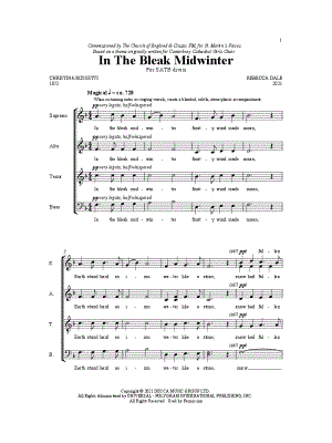 In the Bleak Midwinter