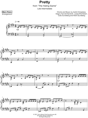 Pretty [late intermediate]