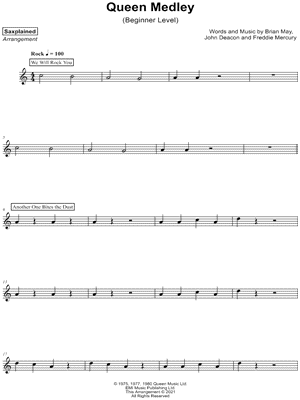 Queen Medley [beginner]