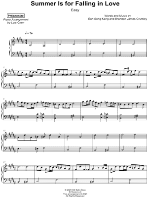Summer Is for Falling in Love [easy]
