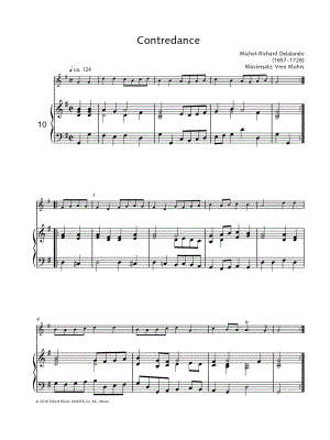 Contredance - Recorder & Piano