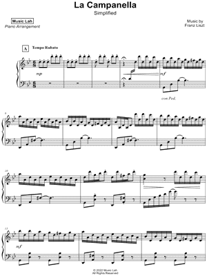 La Campanella [simplified]