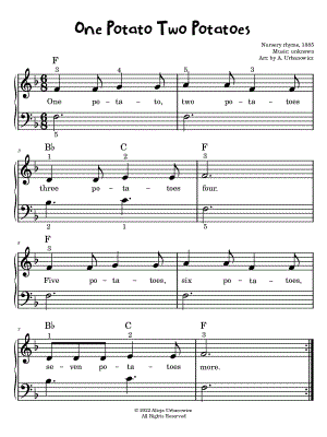 One Potato, Two Potatoes [easy]