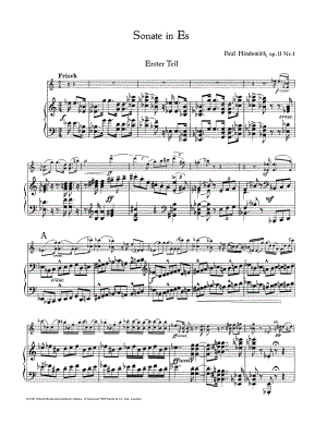 Violin Sonata in Eb Major Op. 11 No. 1