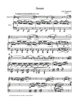 English Horn Sonata