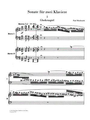 Sonata for Two Pianos, Four Hands