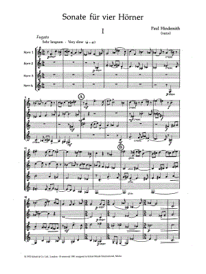 Sonata for Four Horns