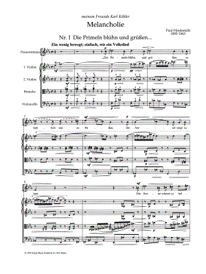 Melancholie, Op.13