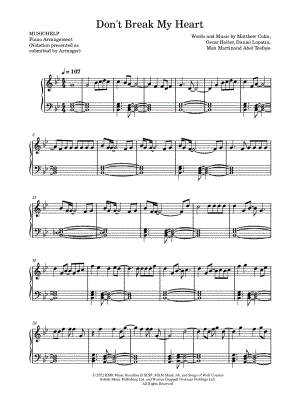 Don't Break My Heart