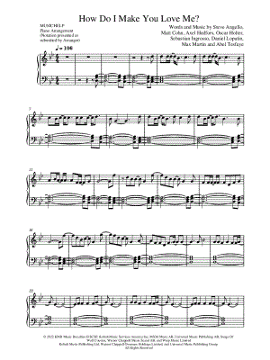 How Do I Make You Love Me?