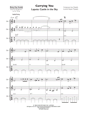 Carrying You - Guitar Trio