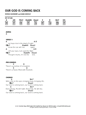 Our God Is Coming Back