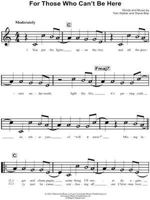 For Those Who Can't Be Here