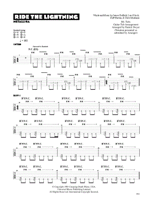 Ride the Lightning
