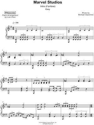 Marvel Studios Intro Fanfare [easy]