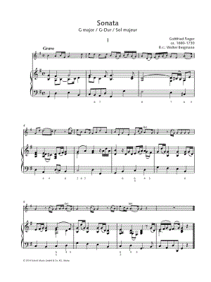 Sonata in G Major - Violin & Piano