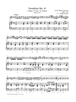 Sonatina No. 6 - Violin & Piano