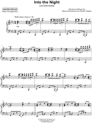 Into the Night [late intermediate]