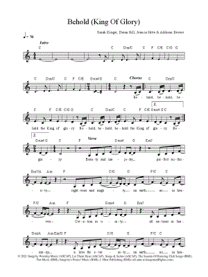 Behold (King of Glory)