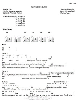 Safe and Sound [alternate tuning]