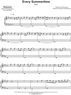 Every Summertime [easy]