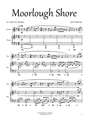 Moorlough Shore - Violin & Piano