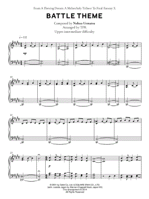 Battle Theme [upper intermediate]