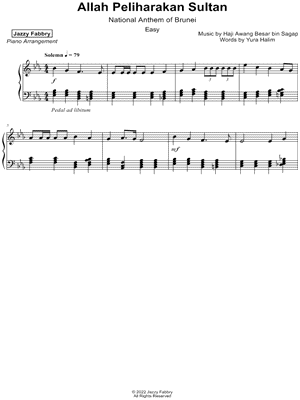 Allah Peliharakan Sultan [easy]