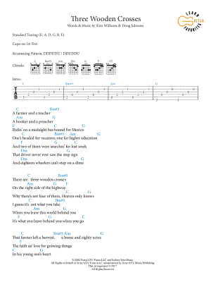 Three Wooden Crosses