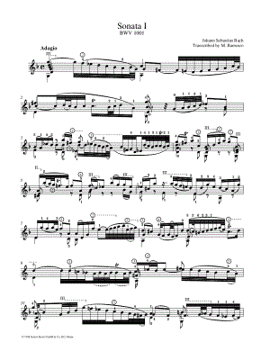 Sonata I, BWV 1001