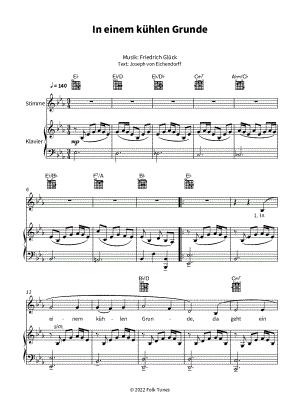 In einem kühlen Grunde