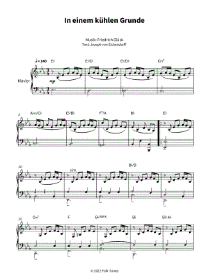 In einem kühlen Grunde