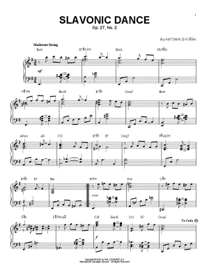 Slavonic Dance (Jazz Version)