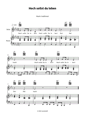 Hoch sollst du leben