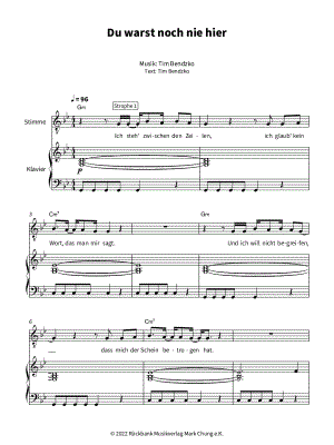 Du warst noch nie hier