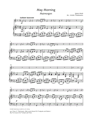 May Morning - Trumpet & Piano