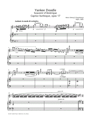 Souvenirs d'Amérique: Yankee Doodle - Violin & Piano