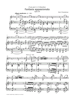 Fantasia appassionata, Op. 35 - Violin & Piano