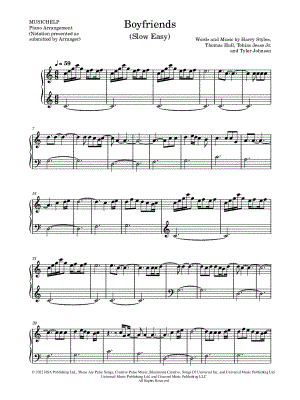 Boyfriends [slow easy]