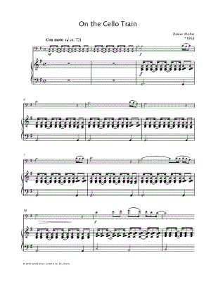 On the Cello Train - Cello & Piano