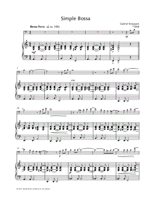 Simple Bossa - Cello & Piano