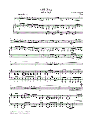 Wild Chase - Cello & Piano