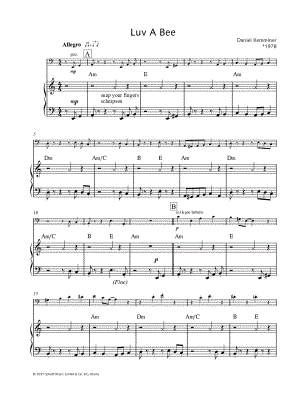 Luv A Bee - Cello & Piano